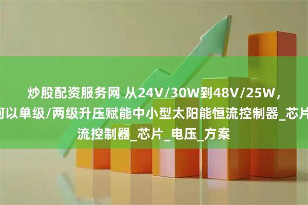 炒股配资服务网 从24V/30W到48V/25W，FP5207如何以单级/两级升压赋能中小型太阳能恒流控制器_芯片_电压_方案